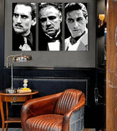 I più grandi MAFIANI su tela - THE GODFATHER Sconto 60% 150X100 CM